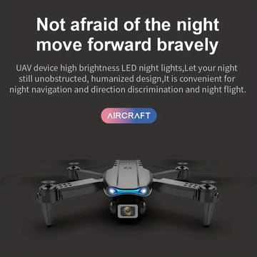 E99pro K3 UAV HD Aerial Photography Drone Double Camera Quadcopter Three Side Obstacle Avoidance Remote Control Aircraft