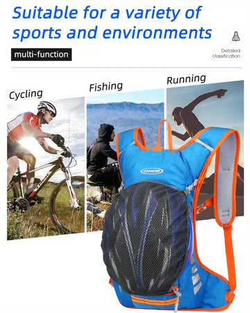 Multi-functional Outdoor Backpack: Breathable, Comfortable, and Water-resistant - Perfect for Hiking, Mountaineering, and Running!