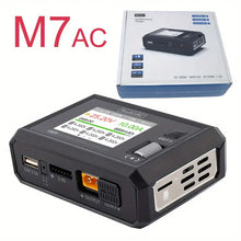 M7AC Intelligent Charger AC 100W/ DC 300W XT60 XT30 Toy Model Vehicle And Ship Charger UAV Aircraft Model Charger Lithium Battery Power Battery Fast Charger High-Power Charger BAT
