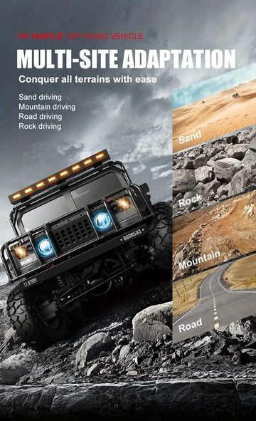Q121(1535)1:12 Full Scale 2.4G Four-wheel Drive Climbing Off-road High-speed Vehicle