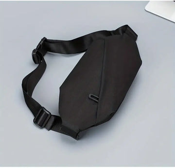 Men's Waterproof Chest Bag Oxford Fabric Diagonal Zipper Backpack For Outdoor Riding