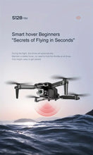 S128 Mini Drone 4K HD Camera Three-sided Obstacle Avoidance Air Pressure Fixed Height Professional Foldable Quadcopter Toys