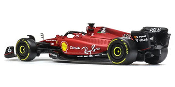 XTD Bburago 1:43 Ferrari #16 Leclerc 2022 F1 Scuderia Ferrari F1-75 #55 Saint Alloy Luxury Vehicle Diecast Cars Model Toy Collection Gift (2022 F1-75 #16)