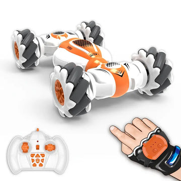 Gesture RC Car, Gesture Sensing Twist Car Toy, Boys Girls, 4WD Drift Stunt Remote Control Car Off Road Vehicle , Hand Controlled RC Cars,  With Light Music For Kids Birthday