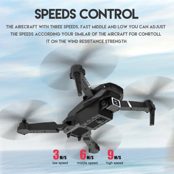 RC Drone With HD Dual Camera, Long Distance Flight, One Key Return, Folding Body, Remote Control UAV, For Beginner