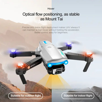 Mini RC Drone With Camera 360° Flip Quadcopter Headless Drones Foldable RC Aircraft One Key Land Auto Hovering Helicopter Suitable For Beginners Toys Gift For Kids Adults