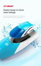 4D-S4 Remote Control Boat, 2.4G Wireless Dual Motor, High Speed RC Speedboat With Two Batteries, Water Boat Model, Children's Toy, Gift