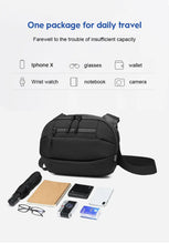 1pc Men's Shoulder Bag Fashion Casual Crossbody Sling Bag Waterproof And Scratch-Resistant