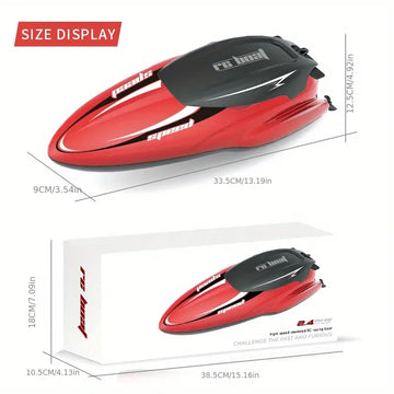 2.4G 4CH RC Remote Control Boat,Water Toy, High Speed, Waterproof , Dual Motor, And Large Capacity Battery, Children's Outdoor Toys Can Compete With Multiple