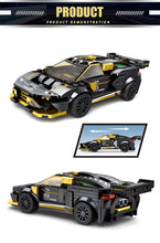 338PCS Building Blocks, Speed Champion Racing Car Model Kits, Collectible Sports Car Construction Toy Vehicle, Building Car Toys Gift For Kids Boys Girls