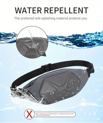 Fashion Men's Chest Bag, Business Waterproof Messenger Bag