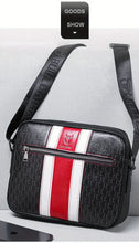 Fashionable Man Shoulder Bag Casual Messenger Bag Soft Silicone Leather Camera Large-capacity Fashionable Man 10inch Tablet Computer Ipad Bag