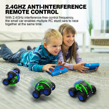 Eachine EC11 RC Car Remote Control Drift Auto 2.4G 4CH Stunt Drift Deformation Rock Crawler Roll Cars Flip Kids Robot Toy