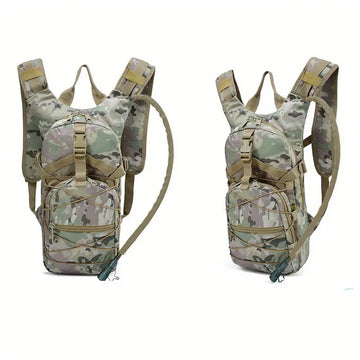 Men's Off-road Waterproof Camping Bicycle Cycling Backpack Running Sports Outdoor Camouflage Tactical Water Bag Backpack