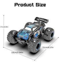 All Terrain RC Car With High Speed Electric Vehicle, 2.4 GHz Remote Control, Off-Road Truck Crawler With Two Rechargeable Batteries For Boys Kids And Adults