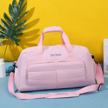 Modern Simple Portable Travel Bag, Large Capacity Unisex Foldable Duffel Bag, Convenient Moving Bag, Fashion Bag For Male And Female