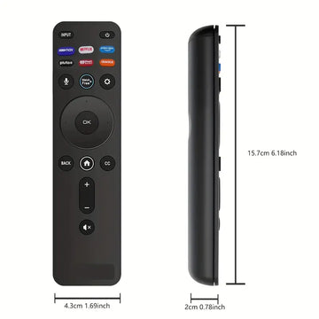 New Voice Remote XRT260 Fit For Vizio Smart TV, Replacement Remote For All Vizio LED LCD HD 4K UHD HDR Smart TVs With Shortcut Keys HBO Max, Netflix, Prime Video, Pluto, IHeart Radio, Crackle, Watchfree