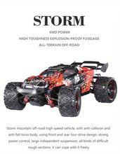 4WD Drift 2.4GHZ Big Truck With 31km/h High Speed Racing, Powerful Motor, High Quality Material, All Terrain Available, Resistant Tires, Birthday Gift For Boys And Girls