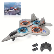 T.V.V Fashy Hobby RTF Toy RC Airplanes For Beginners, Stunt Fighter Jet Remote Control Plane Drone For Kids, F22 Raptor RC Plane Jet For Kids Toys