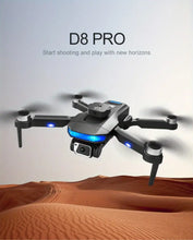 D8 Pro Drone With HD Camera,Dual Foldable RC Quadcopter Altitude Hold, Headless Mode, Visual Positioning, Auto Return Mobile App Control 360 ° Obstacle Avoidance