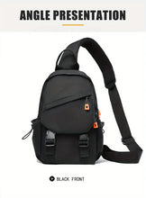 Men's Simple Casual Chest Bag Street Trendy Multi-purpose Shoulder Bag Travel Crossbody Bag