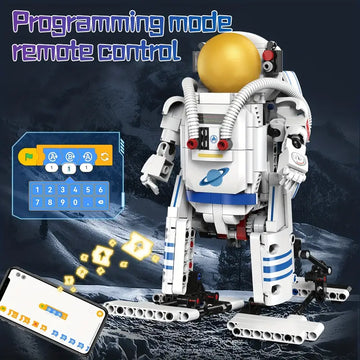 Electric Remote-controlled Robot Manufacturing Toys-3-in-1 App/remote-controlled STEM Educational Science Project, Collectible Robot Gift Set, Suitable For Boys Or Girls Over 12 Years Old (563 Pieces)