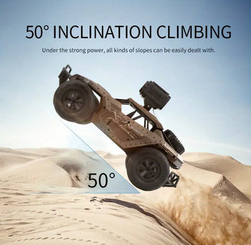 New Product DM1803 DM1805 1:18 Remote Control Climbing Off-road Vehicle, HD Camera 25km/h High-speed Drift Racing Car 2.4GHz 6V500mAh Charging Battery, 15 Minutes Use Time