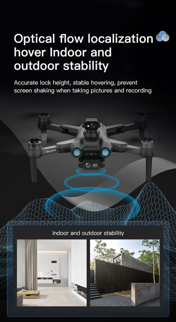 AE6 Drone Aerial Photography Aircraft High-definition Professional GPS Brushless Aircraft 360-degree Obstacle Avoidance Quadcopter Remote Control Flight