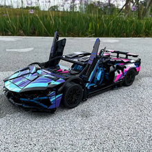 New Model Building Block Toy Car, Science And Education Toy Building Blocks, Kids Gifts Toy, Sports Car, Fashionable Toy, Fun Toy, Game Car