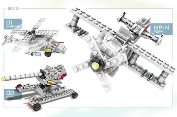 980 Pieces Building Block Cruiser