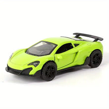 Simulative 1:36 Alloy Sports Car Model, Metal Back Force Can Open The Door Car Toy For Boy, Cake Decoration, Sports Car Toy