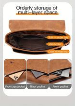 1pc Men's Messenger Bag Computer Satchel Bag One Shoulder Messenger Bag Retro Casual Shoulder Bag