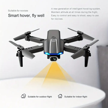 New S65 Drone MINI Dual HD Camera 15 Minutes Battery Life 3.7V650mAH Rechargeable Battery 5905.51 Inch Remote Control Distance Remote Control Quadcopter One Key Lift 50X Zoom Gesture To Take Pictures