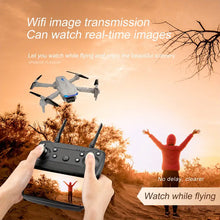 New Arrival S89 15 Minutes Battery Life 3.7V1800mAH Lithium Battery  3937.01inch/100m Remote Control Distance 50X Zoom Dual HD Camera Remote Control Drone, Fixed Height Function, One Key Lift