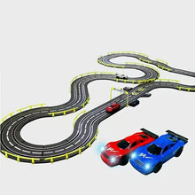 Electric Car Racing Children's Toy Racing Track Set Includes 2 Hand Controllers And 2 Cars Suitable For Children Over 6 Years Of Age And Adults