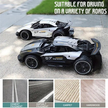 RC Car, 4 Channels 2.4G 1:12Rechargeable Wireless Electric RC Racing Sport High Speed Drift Car, Best Gift, Car Toy For Kids