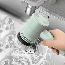 Electric Cleaning Brush Home Wireless Hand-held Kitchen Bathroom Tile Bathroom Bathroom Strong Dishwashing Brush Washing Dishes And Shoes