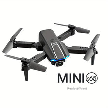 New S65 Drone MINI Dual HD Camera 15 Minutes Battery Life 3.7V650mAH Rechargeable Battery 5905.51 Inch Remote Control Distance Remote Control Quadcopter One Key Lift 50X Zoom Gesture To Take Pictures