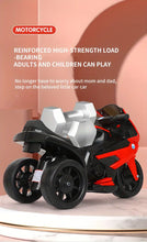 Children's Electric Motorcycle, Baby Riding Toys, Three-wheel Motorcycle, Rechargeable Children's Toys, Suitable For 1-7 Years Old Baby