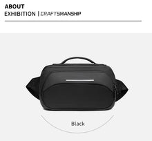 Men's Waterproof & Scratch-resistant Crossbody Shoulder Bag - Large Capacity for Daily Commuting