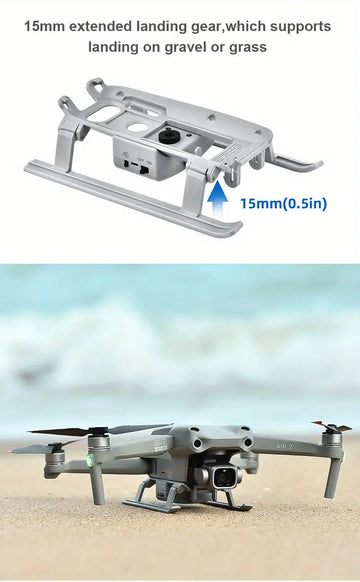 Suitable For Air2S/Air2 Special Dropper Aerial Parabolizer With Foldable Feet Gray
