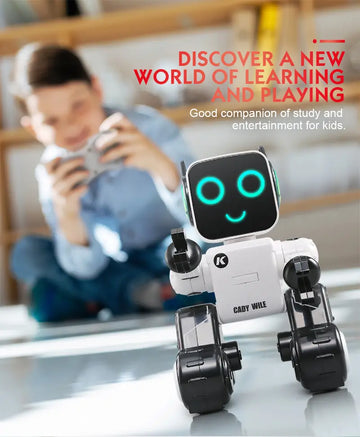 Interactive Robot RC Toy: Sense Inductive Remote Control with Built-In Piggy Bank & Educational Fun for Kids!