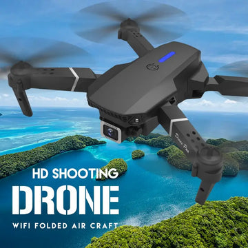 RC Drone With HD Dual Camera, Long Distance Flight, One Key Return, Folding Body, Remote Control UAV, For Beginner