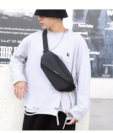 Portable Lightweight Fanny Pack Chest Bag Casual Shoulder Bag Crossbody Bag For Men Women Outdoor Camping Hiking Travel Sports