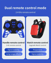 1pc Gesture Sensor Remote Control Music Spray Light Drift Kids Offroad Stunt Twist Toy Car Gift For Kids