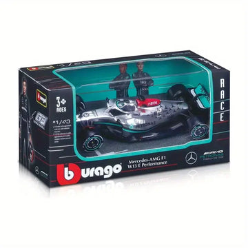 Burago 1:43 2022 F1 Mercedes-AMG Team W13 #44 Lewis Hamilton #63 George Russell Alloy Luxury Vehicle Diecast Cars Model Toy