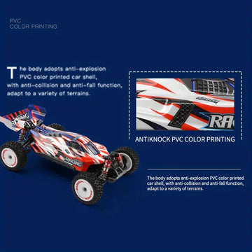 1:12 Adult Brushless 3S Battery Maximum Speed 60KPH Fast Remote Control Car Hobby Grade Off-road Vehicle Gift Brushless High-speed Car Electric Four-wheel Drive Competitive Racing Remote Control Toy