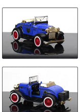 Simulation 1:32 Vintage Ford Vintage Car Model Children's Toy Car Swing Part Huili Car Model Boy Toy