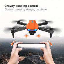 Three-sided Obstacle Avoidance Drone E99 K3 PRO 18 Minutes Battery Life 3.7V1800mAH Rechargeable Battery 5905.51 Inch Remote Control Distance Dual HD Camera Remote Control Quadcopter Children's Toys