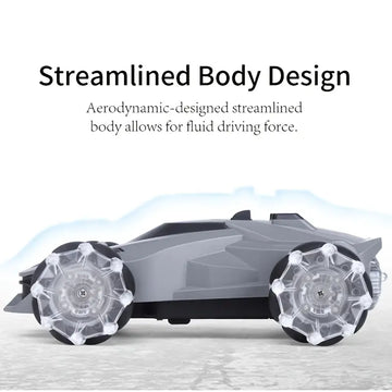 Simulation Four-wheel Lateral Drift Remote Control Toy Stunt Car With Light Music And Spray, Ideal Gift For Boys